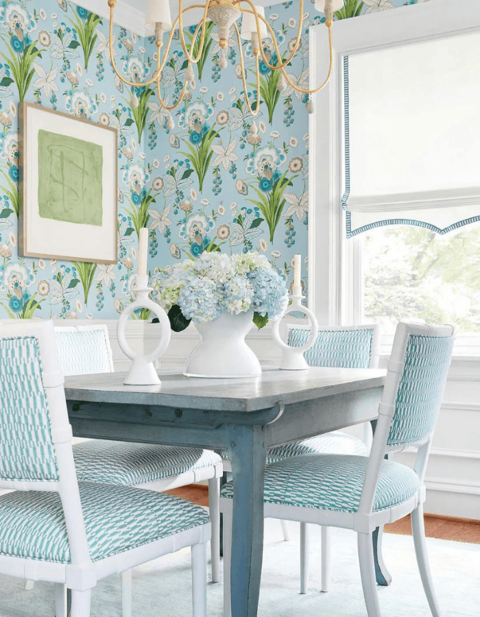 Elegant dining room wallpaper Bellevue